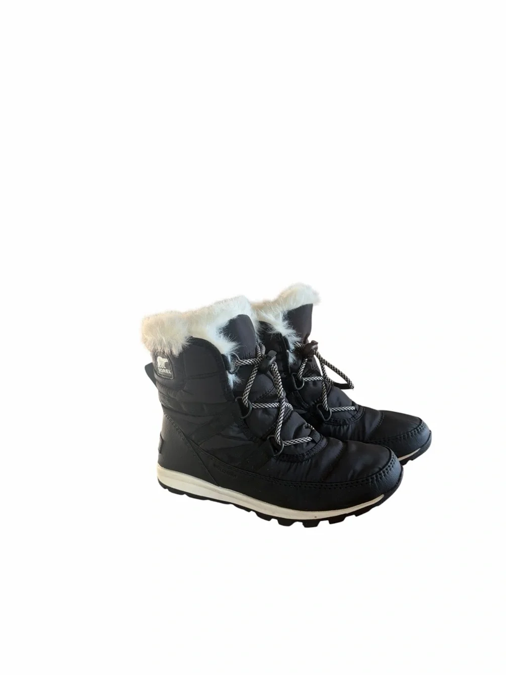 Sorel Girls Whitney Short Lace Waterproof Winter Boots